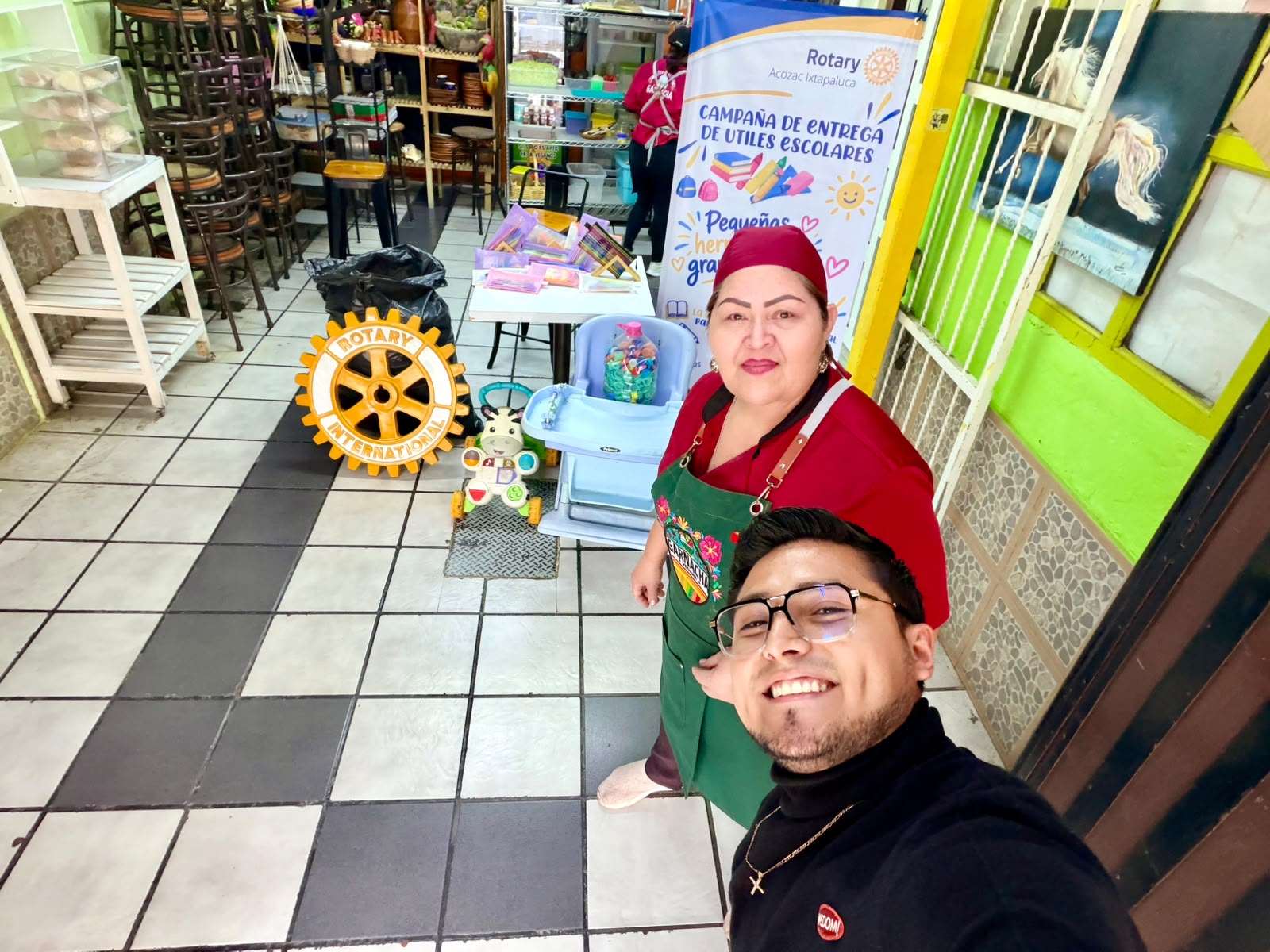 Donación de utiles Escolares