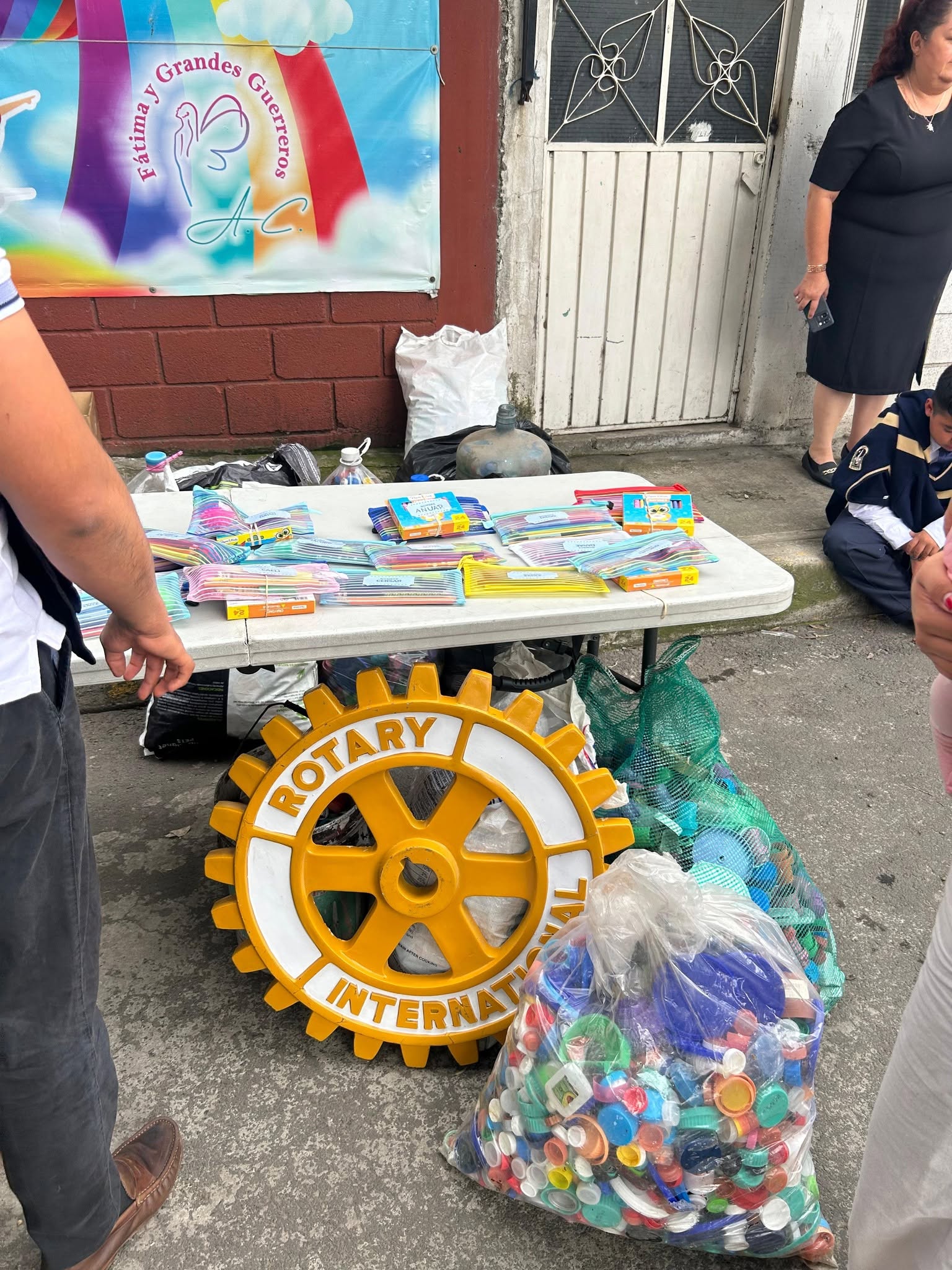 Donación de utiles Escolares