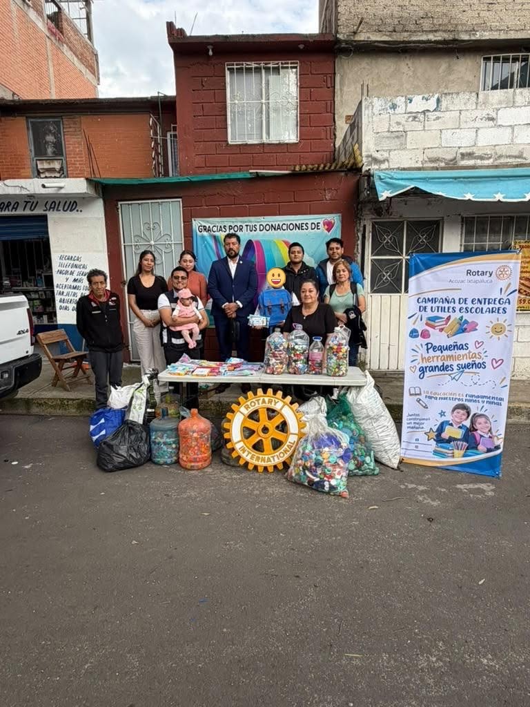 Donación de utiles Escolares